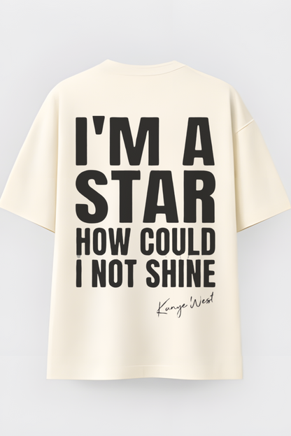 I'M A STAR Oversized Graphic Tee